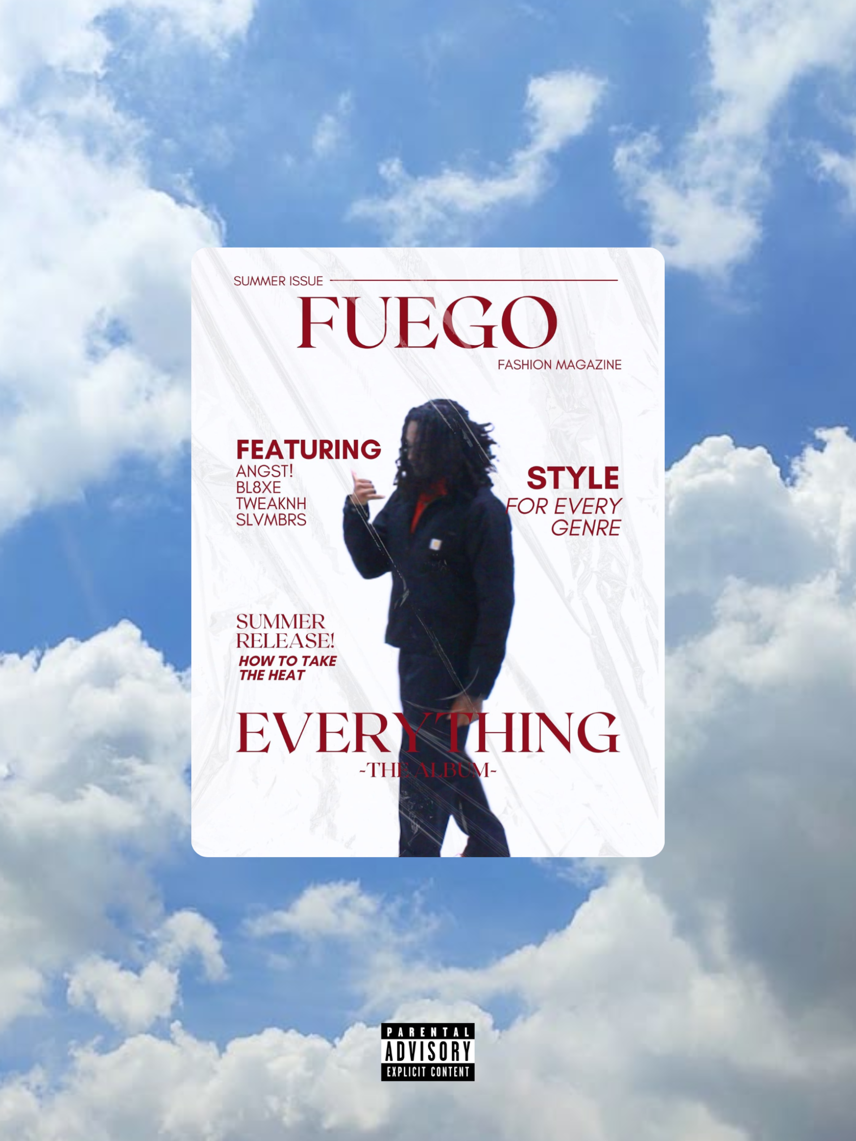 FUEGO>EVERYTHING 'Magazine' Poster
